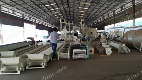 complete wood pellet making line equipments