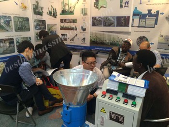 ABC Machinery saler at 119th Canton Fair with pellet mill