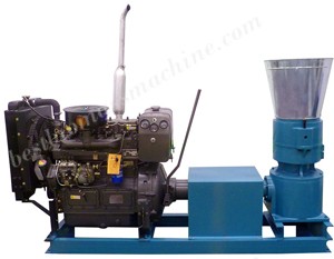 diesel engine pellet mill