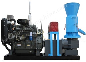 Diesel Engine Small Pellet Press
