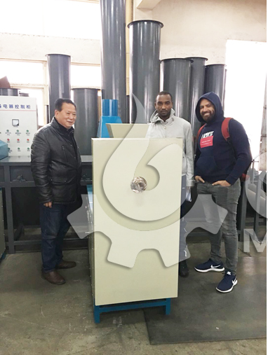 Ethiopian Client’s Visit on Briquette Machine Plant for Production Expansion