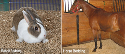 wood pellet bedding for rabbits