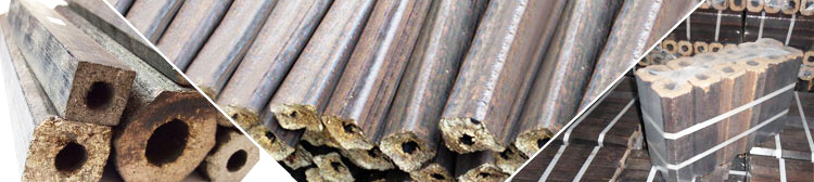 biomass wood and charcoal briquettes