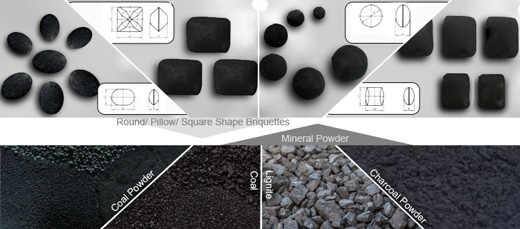 briquette machine design-coal briquettes