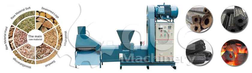 Charcoal Briquette Extruder Machine Introduction