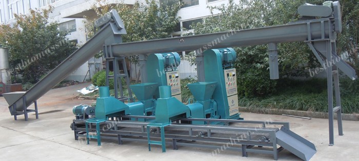 charcoal briquette machine plant