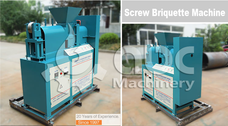 Charcoal briquette machinery