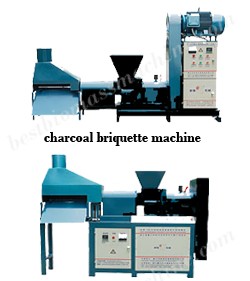 charcoal briquetting machine for charcoal briquette plant