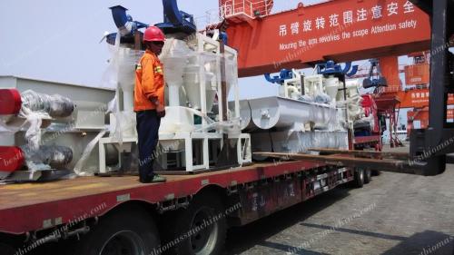 conveyor for vietnam pellet plant