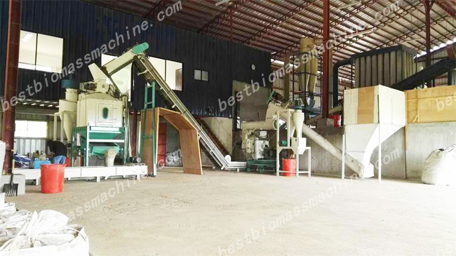 cooling and pelleting system