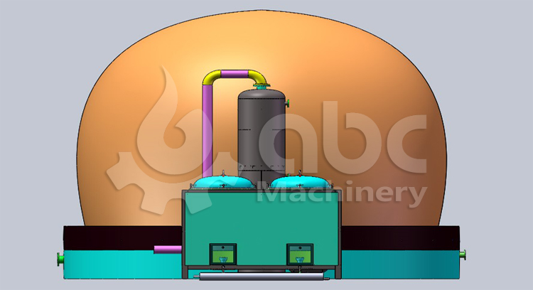 Dry Distillation Carbonization furnace