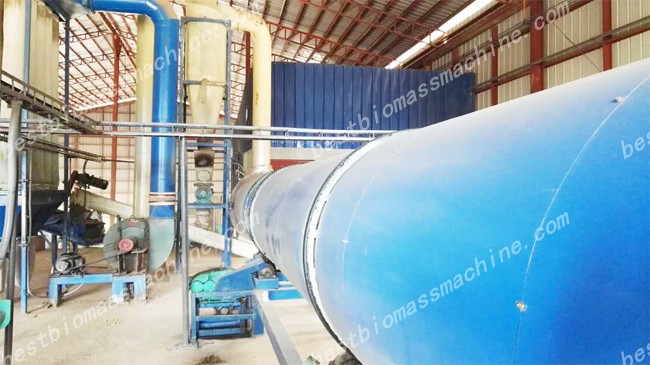 drying machine for elephant grass pellet plant