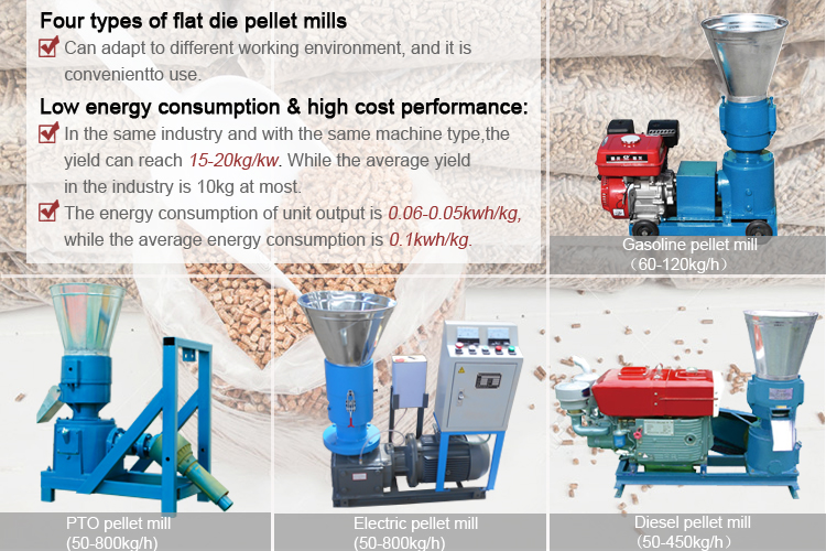 low-cost pellet machine flat die