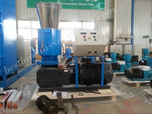 flat die pellet mill for pellet plant