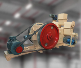 Fuel Briquette Press Used in Plant