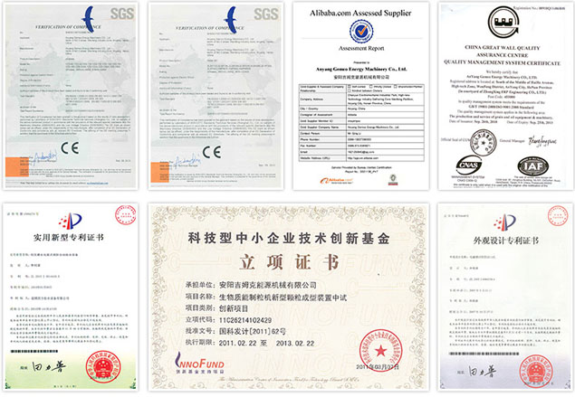 ABC Machinery certificates