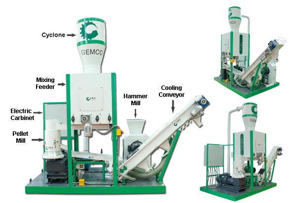 mobile pellet mill