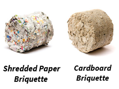 paper briquettes