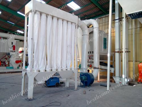 pellet cooler for sawdust pellet production plant