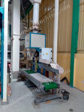 pellet packing machine for sawdust pellet production plant