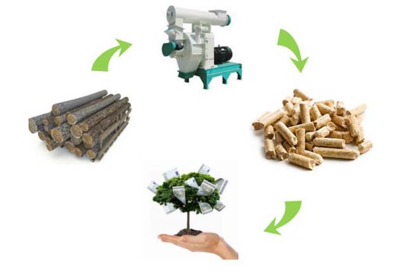 pellet production process