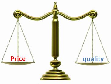 price and quality