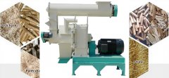 Industrial Ring Die Wood Pellet Mill with High Commercial Value