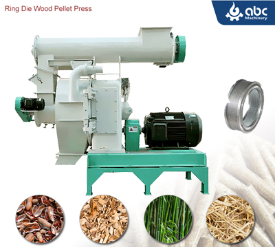 ring die wood pellet press