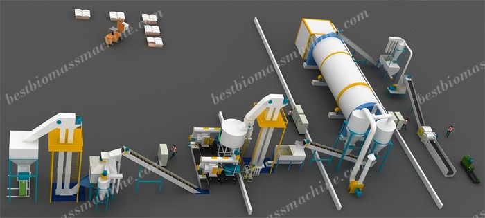 sawdust pellet machine design