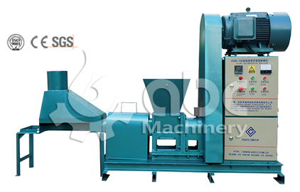 screw type biomass briquetting machine