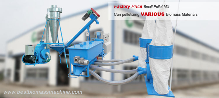 small scale pellet production solution line