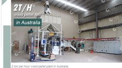 2 TPH Wood Pellet Line in Australia